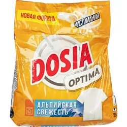 Стиральный порошок Дося авт.Optima Альпийская свежесть1200г