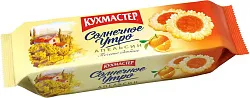 Печенье сдобное Солнечное утро с апельсиновой начинкой 240г