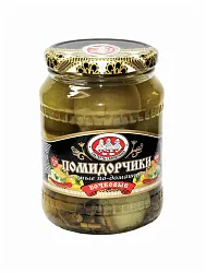 Консервы овощные Помидорчики соленые по-домашнему 720г Скатерть-Самобранка ст/б