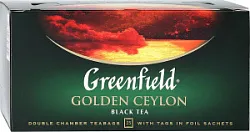 Чай пак.Greenfield Golden Ceilon Black 25п 352