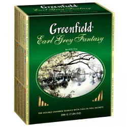 Чай пак.Greenfield в т/с Эрл Грей Фэнтази черн.2*100 584