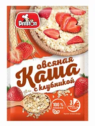 Каша овсяная нтв с клубникой 37г (20) Preston