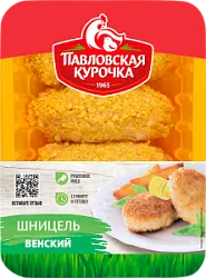 Шницель "Венский" зам.(лоток) 0,440гр Павловская Курочка