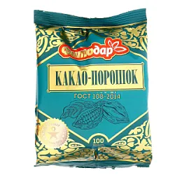 Какао порошок ФитоДар ГОСТ пак 100гр