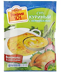 Суп Куриный с вермишелью Бакалея 101 60г Русский продукт