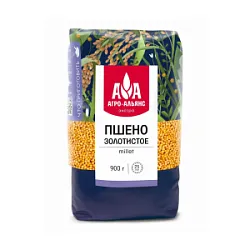Крупа Пшено Экстра 900г Агро-Альянс