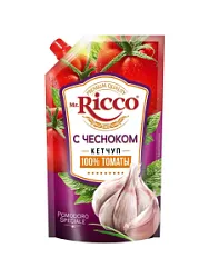 Кетчуп Mr.Ricco с чесноком 300мл ДПДЗ