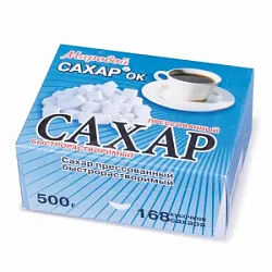 Сахар рафинированный прессованный быстрораств.Фигурный 450г