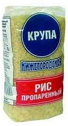 Крупа Рис пропаренный 750г фас. Нижегородская