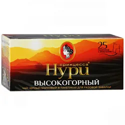 Чай пак.Принцесса Нури высокогор.черн.2г*25п 197