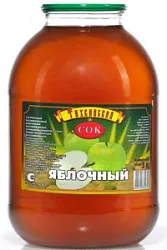 Сок Яблочный ГОСТ 3л