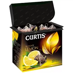 Чай Санни Лемон 20*1,7г пирам. Curtis