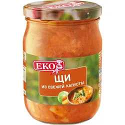 Консервы овощные Щи из свежей капусты ЕКО  520г ст/б