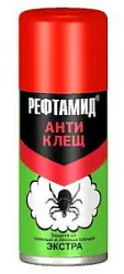 Средство от клещей Рефтамид Экстра Антиклещ Усиленный 100мл