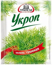 Приправа Зелень сушеная Укроп 7г Трапеза