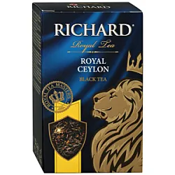 Чай Ричард Роял Цейлон (Richard Royal Ceylon) черный крупно листовой 90г 610602 (14013) Май-Фудс