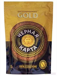 Кофе раств. Черная Карта Gold пак.75г