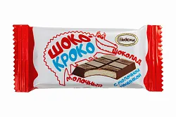 Конфеты Шоко-кроко с молочной начинкой мини-шоколад вес. Акконд