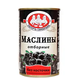 Консервы овощные Маслины б/косточки отборные 300г Скатерть-Самобранка