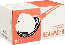 Пельмени ОСТАНКИНСКИЕ 400 гр  Останкино-Ярославль
