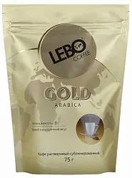 Кофе Lebo Голд 75г сумблир.