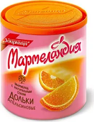 Мармелад Мармеландия дольки апельсиновые 250г Ударница