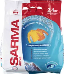 Стиральный порошок Сарма-Актив Горная свежесть Универс 2,4 кг