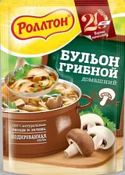 Бульон Грибной домашний Роллтон 90г