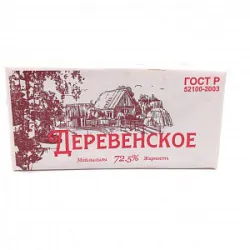 Масло раст.со слив.82,5% "На деревенском молоке" (Ожерелье) 180г (30)