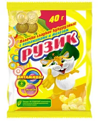 Кукурузные палочки Рузик 40г