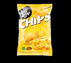 Чипсы из сырого картофеля со вкусом сыра BIGBON 140г Роллтон