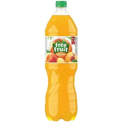 Напиток негаз. Free Fruit Спелый персик напиток б/а негаз. 1,5л ПЭТ