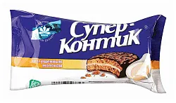 Печенье сэндвич Супер Контик 100г сгущенное молоко Конти
