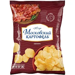 Чипсы Московский картофель бекон 120г