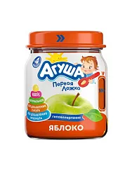 Пюре фр. Агуша яблоко 100 г