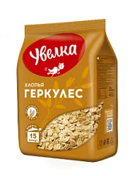 Хлопья Овсяные Геркулес 400г Увелка