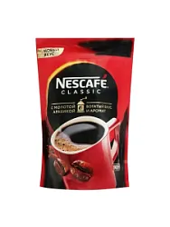 Кофе Нескафе Классик 190г стек.