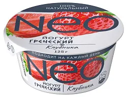 Йогурт NEO "Греческий" с клубникой 1,7% 125г