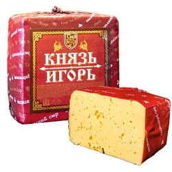 Сыр Князь Игорь со вкусом топленого молока МДЖ 45% ТМ Сыр на весь мир Беларусь