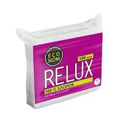 Ватные палочки Relux 100шт пакет