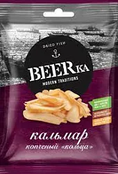 Перуанский кальмар филе кольца BEERKa 18г БМ318