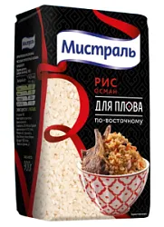 Рис Мистраль Осман для плова по-восточному крупа 500г Мистраль
