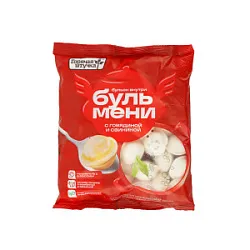 Пельмени Бульмени с говядиной и свининой зам.400г Горячая штучка