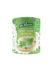 Хлебцы Рисовые со сметаной и зеленью 80г 