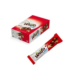 Конфета вафельная Wufo Max Hazelnu с ореховым кремом в шоколаде 35г