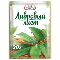 Лавровый лист 20г Трапеза НПК