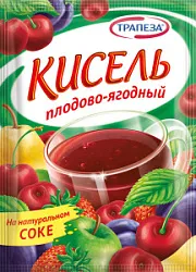 Кисель Плодово-ягодный 100г Трапеза