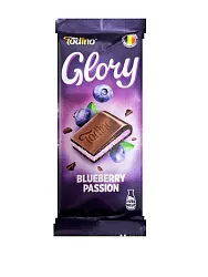 Шоколад молочный Todino Glory c чернично-йогуртовой начинкой 75г