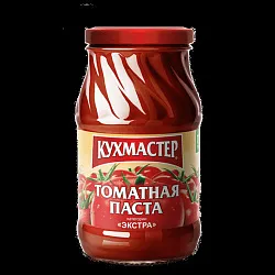 Томатная паста Экстра 270г Кухмастер