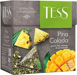 Чай пак.Tess Pina Colada green 1.8г*20п пир.787
